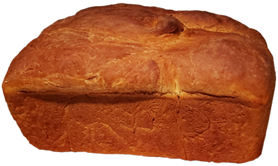 a loaf of homemade bread